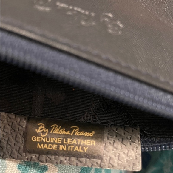 Tiffany & Co. Paloma Picasso Black Wristlet with Gold Accents and dusty